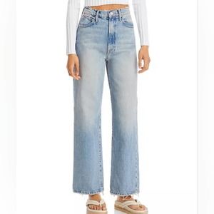 NWT MOTHER Superior High Waisted Tunnel Vision Sneak in The Other Side